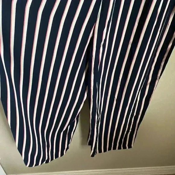 Vero Moda Striped Sleeveless Jumpsuit Size Large - Picture 5 of 14